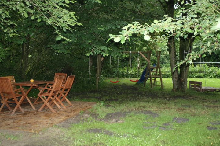Garten der Heuherberge Frühlings Hof